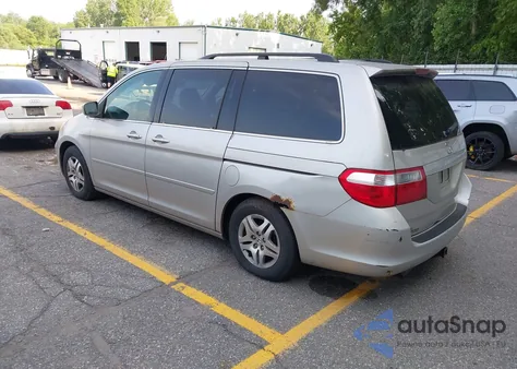 2005 Honda Odyssey Ex-L из США, поврежденный, VIN 5FNRL38715B003399